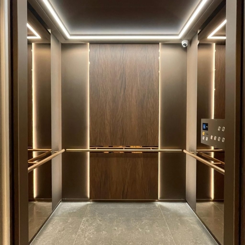 630kg Luxury Passenger Elevator, Customized Hotel Office Lift - Fujitsu ...