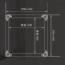 FJDN-50Y Aluminum Alloy Elevator Shaft 1