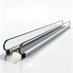 Horizontal Stainless Steel Moving Walk | Travelator for Public Transport