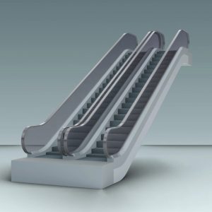 Indoor Commercial Automatic Escalator 35 Degree Shopping Mall Escalator