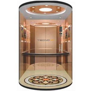 Round Villa Home Elevator | Affordable Custom Home Lift