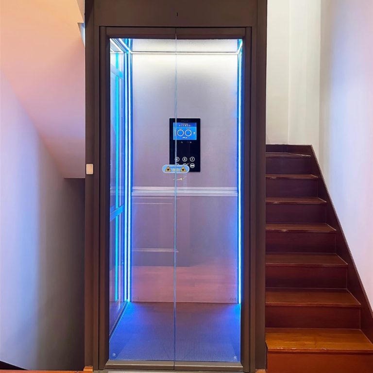Small Residential Elevator Simple Installation Home Passenger Lift ...